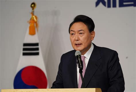 韩国第20届总统尹锡悦正式宣誓就职并发表了演讲